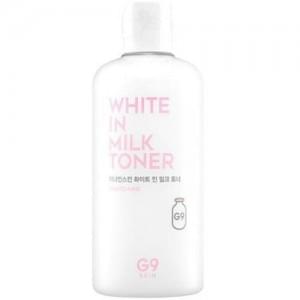 Тонер для лица осветляющий Berrisom G9 White In Milk Toner
