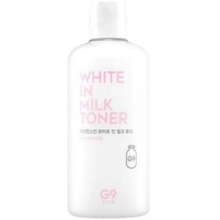 Тонер для лица осветляющий Berrisom G9 White In Milk Toner
