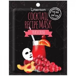 Маска для лица Berrisom Cocktail Recipe Mask - Peach Crush