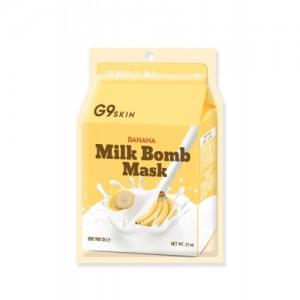Маска для лица тканевая Berrisom G9SKIN MILK BOMB MASK-Banana 