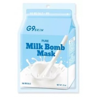 Маска для лица тканевая Berrisom G9SKIN MILK BOMB MASK-Pure