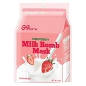 Маска для лица тканевая Berrisom G9SKIN MILK BOMB MASK-Strawberry