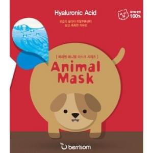 Маска тканевая с гиалуроновой кислотой Berrisom Animal mask series - Dog