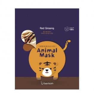 Маска тканевая с экстрактом женьшеня Berrisom Animal mask series - Tiger