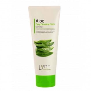 Пенка очищающая с алоэ WELCOS Natural Therapy Lynn Aloe Deep Cleansing Foam