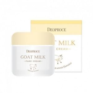 Крем для лица антивозрастной с экстрактом козьего молока DEOPROCE goat milk pure cream, 50 мл.