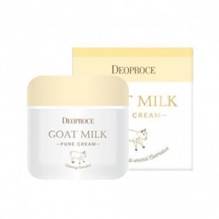 Крем для лица антивозрастной с экстрактом козьего молока DEOPROCE goat milk pure cream, 50 мл.