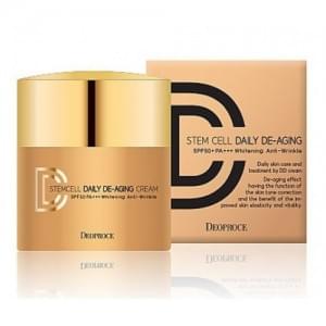 Крем ДД маскирующий DEOPROCE STEM CELL DAILY DE-AGING CREAM 21# 40g