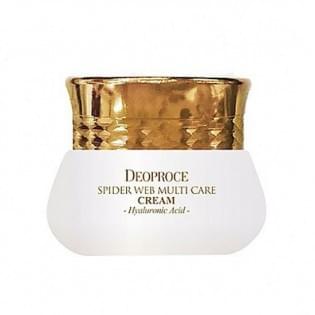 Крем для лица с протеинами паутины DEOPROCE SPIDER WEB Multi-care Cream