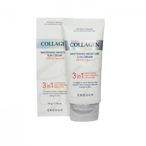 Крем солнцезащитный Enough 3in1 Collagen Sun Cream, 50 мл.