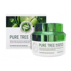 Крем для лица с экстрактом чайного дерева Enough Pure Tree Balancing Pro Calming Cream, 50 мл.