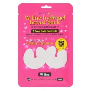 Маска гидрогелевая для бюста с эффектом лифтинга KOCOSTAR W line Hydrogel Breast Pack