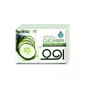 Мыло туалетное огуречное New Cucumber soap, 100 гр.