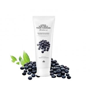 Пенка для умывания "Черника" Lioele Vita Juicy Foam Cleanser Blueberry