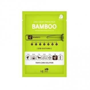 Маска тканевая c экстрактом бамбука MJ CARE DAILY DEW MASK PACK BAMBOO