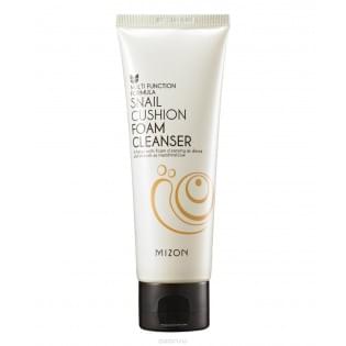 Пенка для умывания с экстрактом улитки MIZON SNAIL CUSHION FOAM CLEANSER