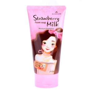 Пенка для умывания MUKUNGHWA Strawberry Milk Foam Soap