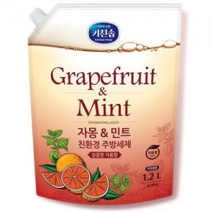 Средство для мытья посуды с грейпфрутом и мятой MUKUNGHWA Grapefruit&Mint Dishwashing Detergent 1.2л