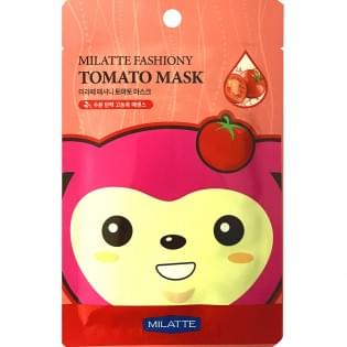 Маска для лица тканевая томатная MILATTE FASHIONY TOMATO MASK SHEET 