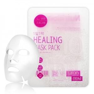 Маска для лица кр.женьшень пит. Ho:HJ №2 Red Ginseng Nutrition Program healing mask pack