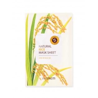 Маска тканевая с экстрактом риса The SAEM Natural Rice Mask Sheet