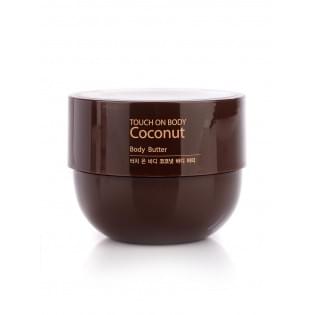 Крем-масло с кокосом The SAEM TOUCH ON BODY Coconut Body Butter