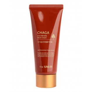 Крем для шеи антивозрастной The SAEM CHAGA Anti-wrinkle Neck Cream