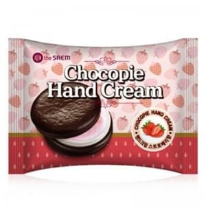 Крем для рук с экстрактом клубники The SAEM Chocopie Hand Cream Strawberry, 35 мл.