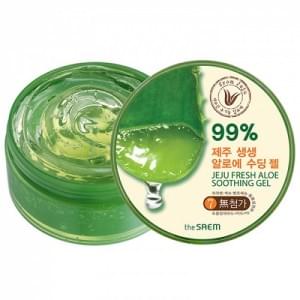 Гель с алоэ универсальный увлажняющий Jeju Fresh Aloe Soothing Gel 99%, 300 мл.