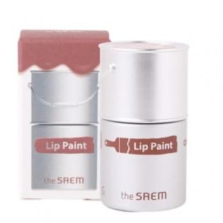 Тинт-помада для губ the SAEM Lip Paint 08 Burnt Red 