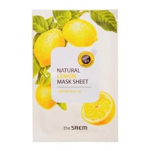 Маска тканевая с экстрактом лимона The SAEM Natural Lemon Mask Sheet