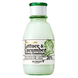 Эмульсия увлажняющая с экстрактом огурца и салата Skinfood Premium lettuce & cucumber watery emulsion