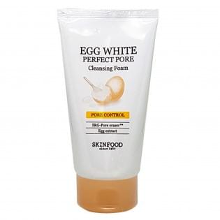 Пенка для умывания яичная SKINFOOD EGG WHITE PERFECT PORE CLEANSING FOAM