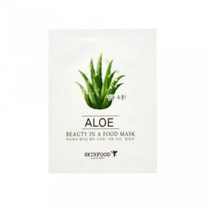 Маска для лица тканевая с алое Skinfood Beauty in a Food Mask Sheet Aloe 