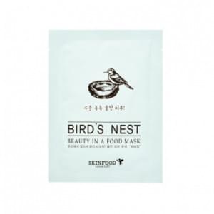 Маска для лица тканевая с ласточкиным гнездом Skinfood Beauty in a Food Mask Sheet, Bird's nest