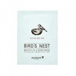 Маска для лица тканевая с ласточкиным гнездом Skinfood Beauty in a Food Mask Sheet, Bird's nest