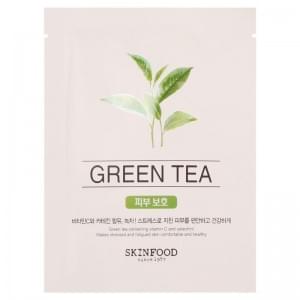Маска для лица тканевая Skinfood Beauty in a Food Mask Sheet Green Tea 