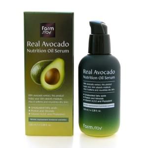 Сыворотка питательная с маслом авокадо FarmStay Real Avocado Nutrition Oil Serum, 100 мл.