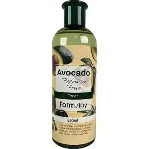 Тонер антивозрастной с экстрактом авокадо FarmStay Avocado Premium Pore Toner, 350 мл.