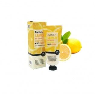 Крем для ног увлажняющий с экстрактом лимона Farmstay Lemon Intensive Moisture Foot Cream, 100 мл.