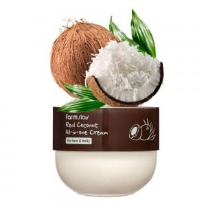 Крем многофункциональный с кокосом FarmStay Real Coconut All-in-one Cream, 300 мл.
