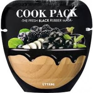 Маска для лица увлажняющая Ettang Cook Pack The Fresh Black Rubber Mask