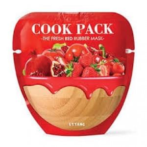Маска для лица тонизирующая Ettang Cook Pack The Fresh Red Rubber Mask