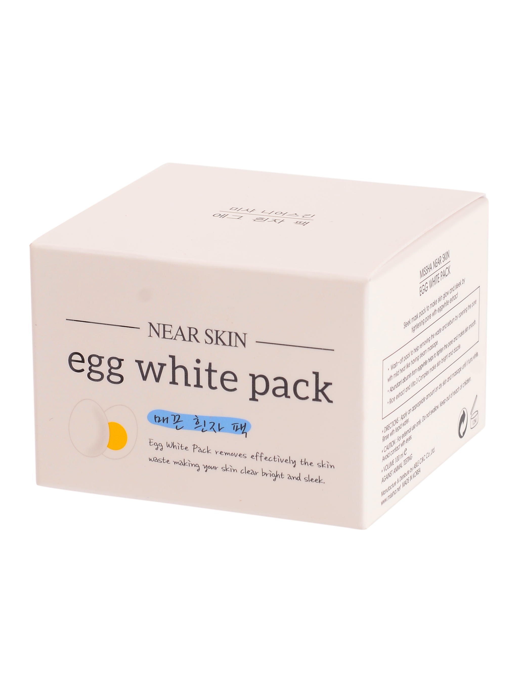 Маска для лица на основе яичного белкаNear Skin Egg White Pack - МШ7432