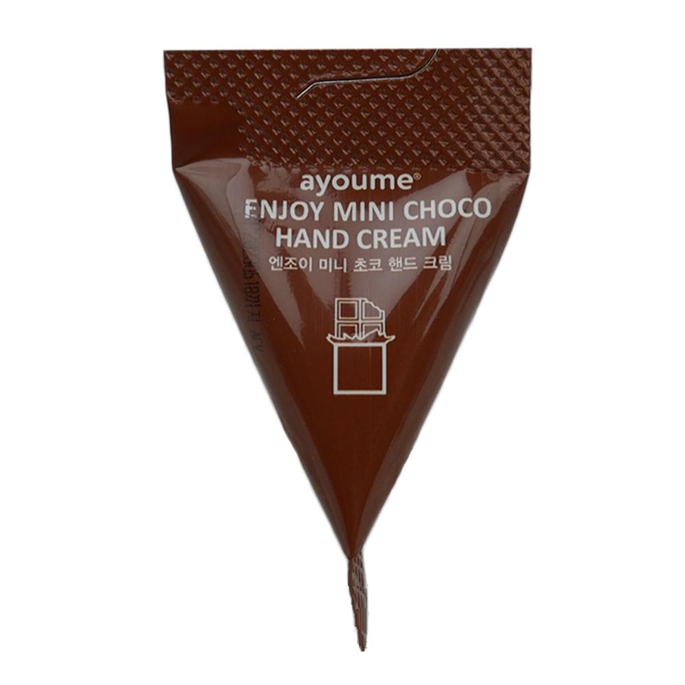 Крем enjoy. АЮМ Mini крем для рук Ayoume enjoy Mini Choco hand Cream 1шт*3гр.. Ayoume Mini крем для рук enjoy Mini Choco hand Cream набор (Set 30шт*3гр). Крем для рук с шоколадом. Крем для рук с запахом шоколада.