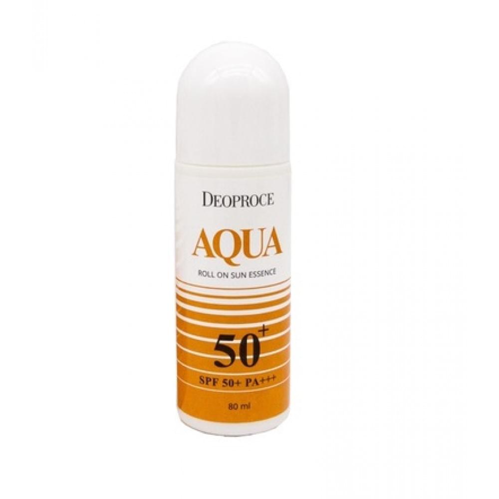 Sun essence spf50. Deoproce rol SPF 50 солнцезащитный. Роликовый SPF. Солнцезащитная эссенция. Aqua Power Sun Essence SPF.