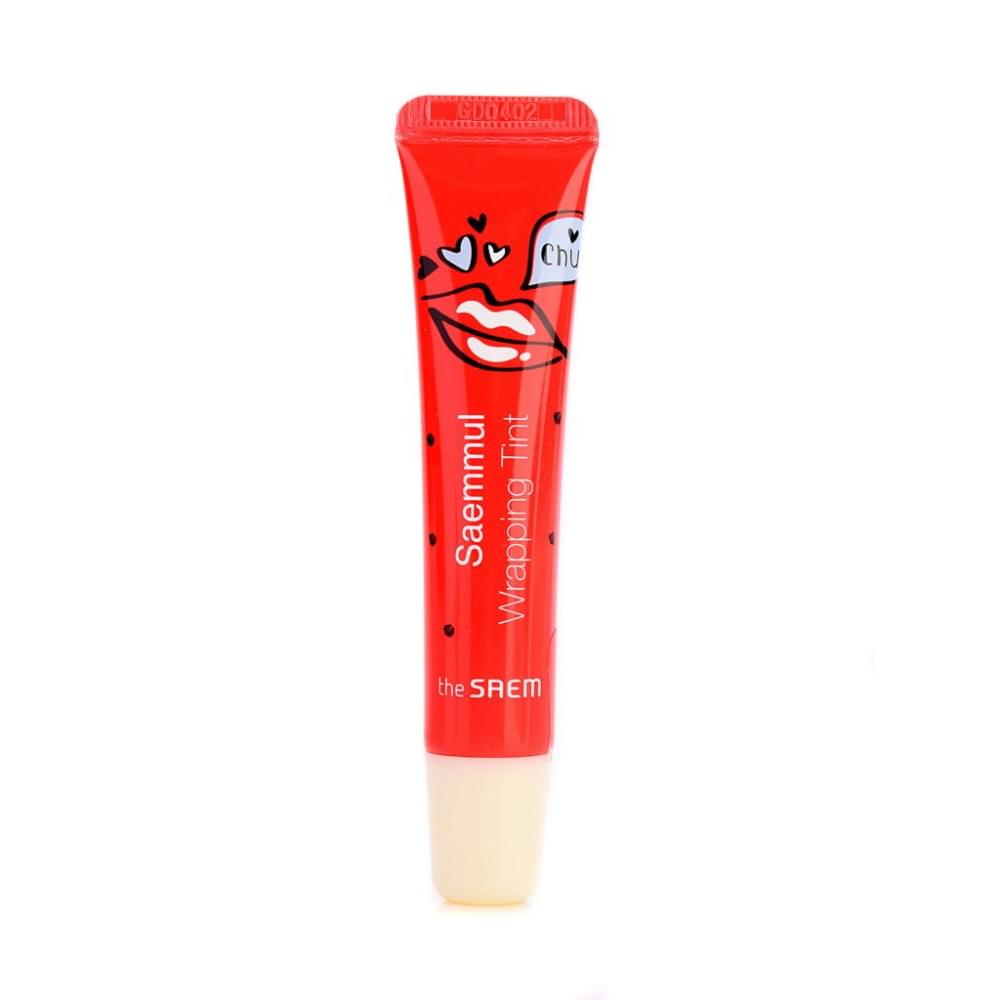 Тинт the saem. См Lip тинт для губ 01 Saemmul Kok Kok Cushion Tint rd01 Red Brown 1,1гр.