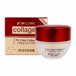 Лифтинг крем для век с коллагеном 3W Clinic Collagen Lifting Eye Cream