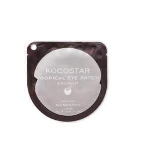 Гидрогелевые патчи для глаз Тропические фрукты (Кокос) Kocostar Tropical Eye Patch (Coconut) Single