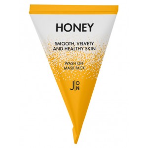 Маска для лица медовая J:ON Honey Smooth Velvety and Healthy Skin Wash Off Mask Pack, 5 гр.